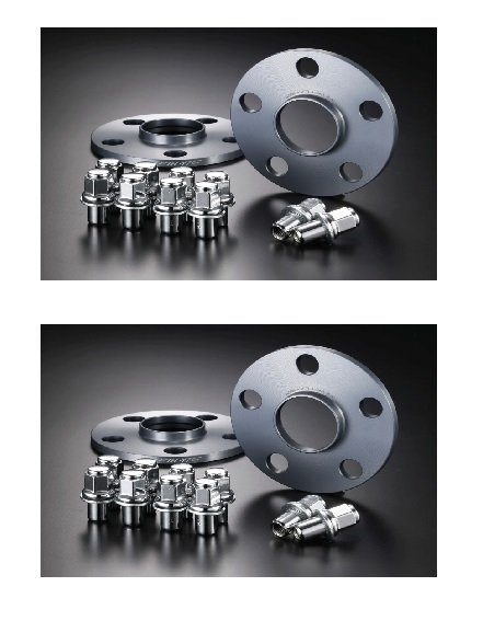 シルクブレイズ トヨタ純正 アルミホイール専用 9mm / 9mm 2点セット ワイドトレッドスペーサー 80系 ハリアー 4WD車用 フロント+リアSET拍卖