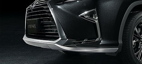 レクサス LEXUS 20系RX F SPORT 450h 200t 正規国内純正オプション フロントアンダーラン シルバー拍卖