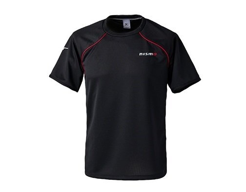 【新品】 日産コレクション ドライ スポーツ Tシャツ ブラック サイズ: L ミズノデオドラント」テープ使用 速乾性 ファッション拍卖