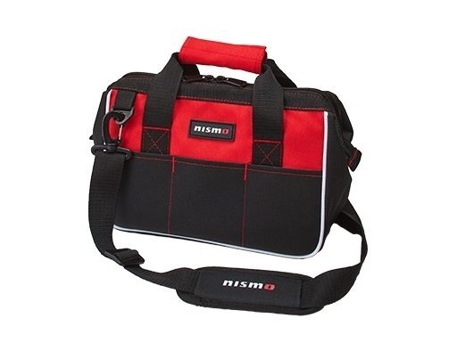【新品】 日産コレクション ツールバッグ ブラック NISMO ロゴ入り ショルダーストラップ付 工具ケース 小物収納 工具バック拍卖