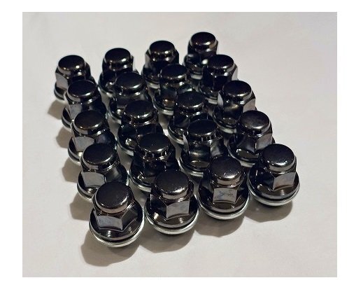 【新品】 トヨタ純正 純正アルミホイール用ナット ブラック 20個入り M12×1.5 全長37mm 袋ナット 多くのトヨタ車に流用可能拍卖
