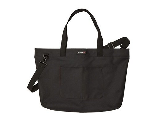 【新品】 日産コレクション BASICトートバック ブラック 黒 ショルダーストラップ付 NISMO ロゴ入り 手提げバック 黒 ショルダーバック拍卖