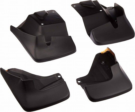 【新品】 トヨタ純正 200系 ハイエース 専用 マッドガード セット ブラック 黒 2024/1~ 泥除け マットガード ディーラーオプション品拍卖