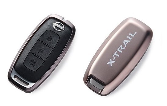 日産コレクション T33 エクストレイル用 インテリジェントキーケース シリコンタイプ シェルブロンド 代引不可商品 ニッサン キーカバー拍卖
