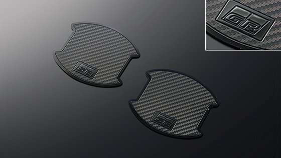 GRドアハンドルプロテクター 2枚入り MS010-00044 C-HR C-HRハイブリット NGX50 ZYX10 トヨタ TRD TOYOTA ※代引不可商品拍卖