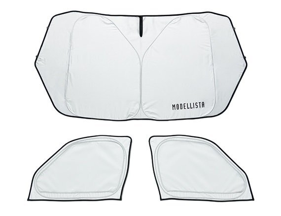 トヨタ純正 モデリスタ 90系 ノア ・ ヴォクシー 用 フロントシェード 専用収納ケース付 日よけ サンシェード拍卖