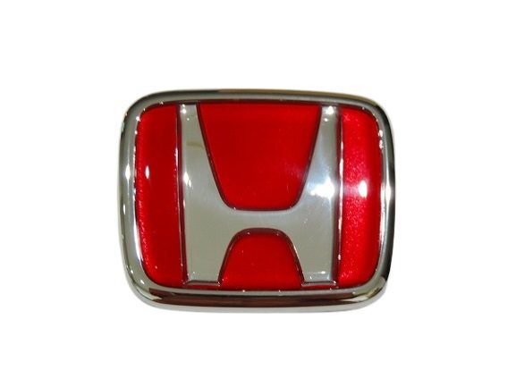 ホンダ純正 EK9 シビック タイプR用 約W69mm×H57mm レッドエンブレム ※代引き不可商品 ホンダエンブレム HONDA CIVIC TYPE-R拍卖