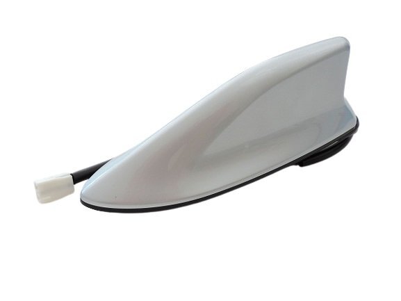 トヨタ純正 160系 カローラフィルダー ルーフシャークアンテナ シルバーメタリック ( 1F7 ) シャークフィン ドルフィン 他車流用可能拍卖