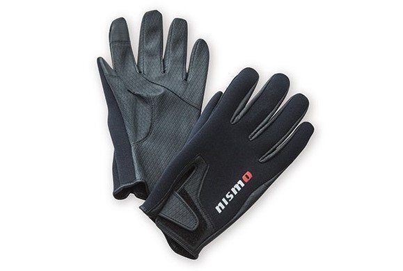 日産コレクション ニスモ 防寒グローブ(L) ブレスサーモ ブラック ロゴプリント入り 送料無料!拍卖