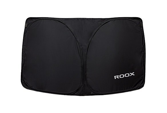 【新品】 日産コレクション ROOX ルークス 用 フロントシェード ステアリングカバー機能付 日よけ サンシェード バイザー ニッサン拍卖