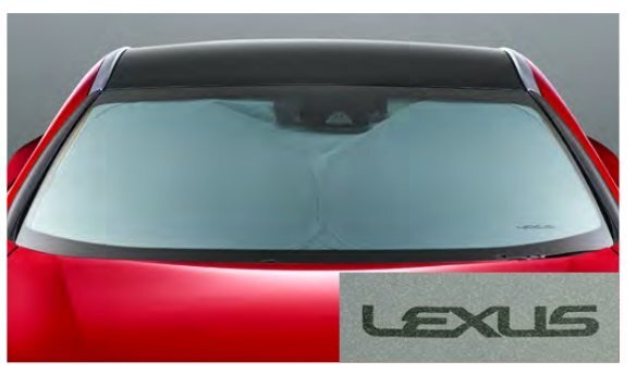 レクサス純正 LC専用 フロントシェード URZ100 GWZ100 2017年3月~ LC500 LC500h ディーラーオプション品 【国内正規純正部品】拍卖
