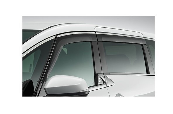 トヨタ純正 40系 アルファード用 サイドバイザー RVワイドタイプ モール部: メッキ ディーラーオプション品 雨除け ドアバイザー拍卖