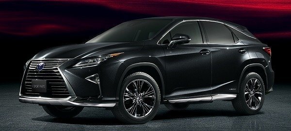 レクサス(LEXUS)20系RX F SPORT 450h 200t 正規国内純正ディーラーオプション フロントアンダーラン サイドアンダーラン セット シルバー拍卖