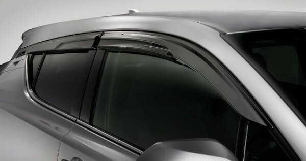 TOM'S(トムス) スポーツサイドバイザー トヨタ C-HR C-HRハイブリット ZYX10 NGX50 H28.12~ フロント&リヤ4枚セット 08611-TZX10拍卖