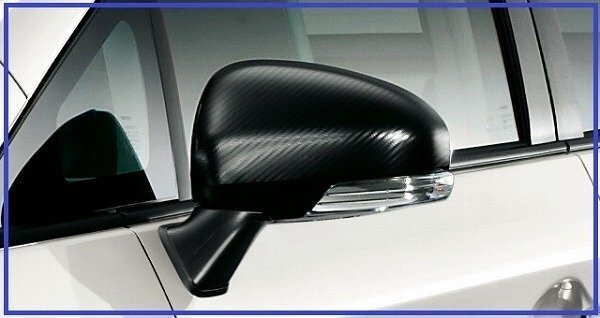 新品トヨタ純正 40系プリウスα カーボン調ドアミラーカバー拍卖
