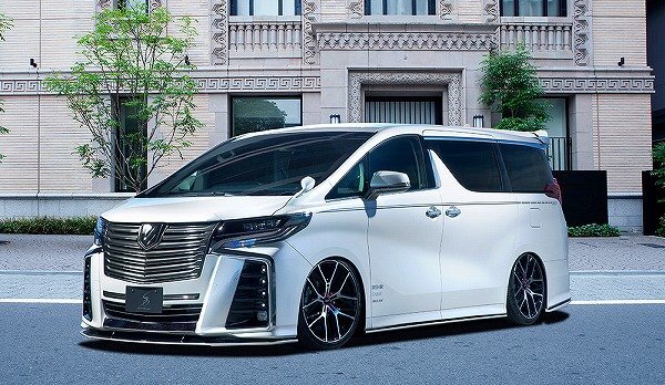 シルクブレイズ フロントリップスポイラー Type-S Ver.2【単色塗装】 30系アルファード後期 S/SA/SR ※塗装色選択 ※配送グループ選択拍卖