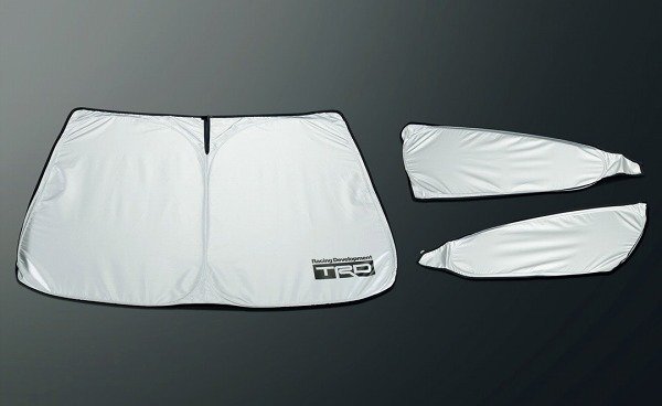 TRD ティーアールディ NHP10 アクア AQUA専用 フロントシェード 日よけ サンシェード バイザー TOYOTA トヨタ拍卖