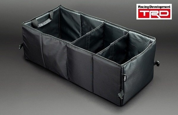 TRD (ティーアールディ) ラゲージボックス カーボン調 ロゴ入り MS356-00001 トランク収納 収納ボックス 工具ケース拍卖