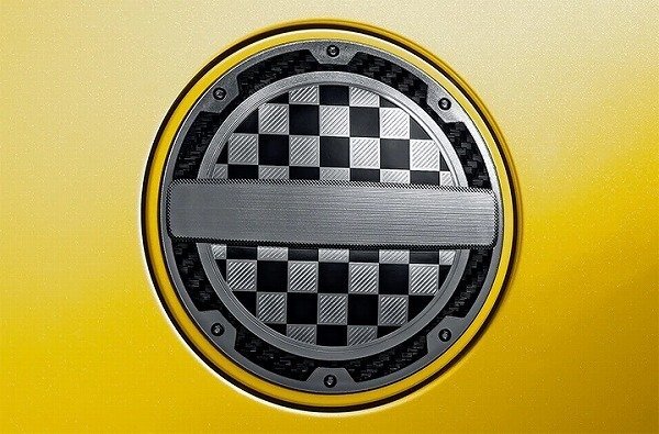 TRD ティーアールディ LA400K コペン用 GR フューエルリッド ガーニッシュ H26.6~ アクセサリー 給油口 ステッカー 車種専用 トヨタ ダイ拍卖