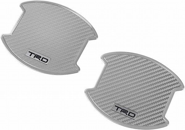 TOYOTA トヨタ TRD ドアハンドルプロテクター シルバー 2枚入り MS010-00029 AQUA アクア NHP10 H26/12~ ※代引不可商品拍卖