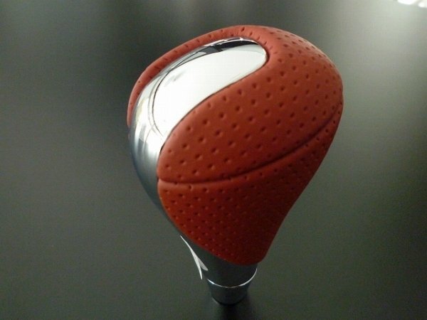 新品レクサス IS-F 純正シフトノブ パンチングレザー テラコッタ拍卖