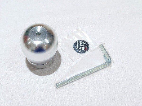 ★新品★ ミツビシ純正 ランサーエボリューション 8用 6速MT車 用 重量調整式 シフトノブ 6速 MT マニュアル 三菱 ランエボ拍卖