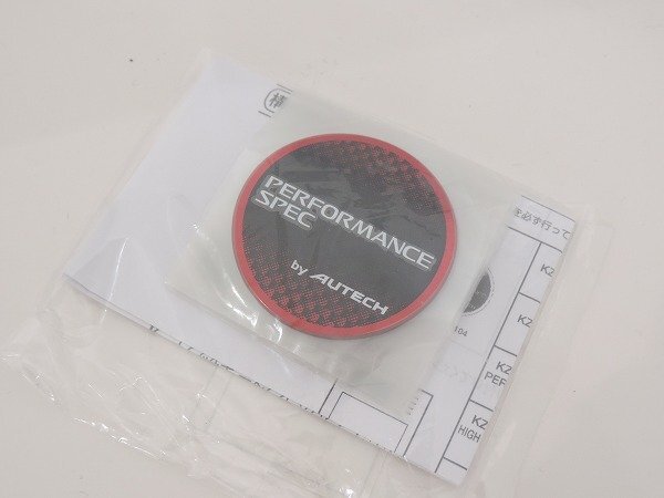 日産純正 オーテック PERFORMANCE SPEC センターキャップエンブレム 4枚セット 貼付タイプ ステッカー ※代引不可商品 AUTECH ニッサン拍卖