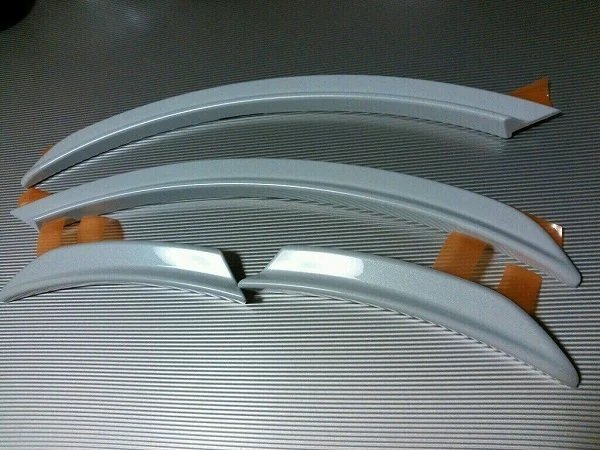 LEXUS レクサス RC F クォーターアウトサイドモール 左右セット ホワイトノーヴァガラスフレーク 083 正規国内純正拍卖