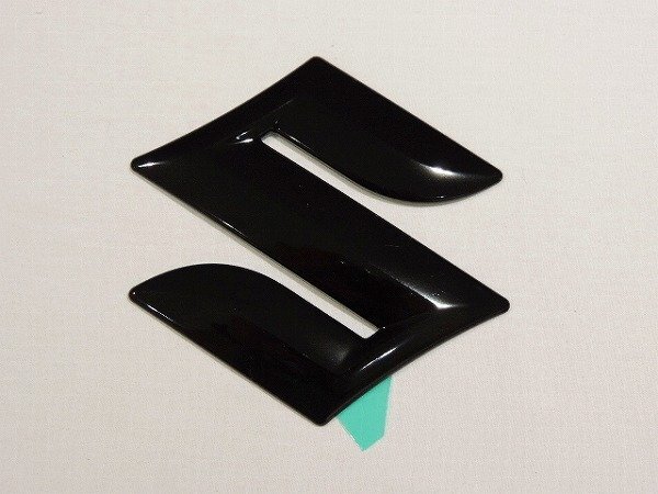 ★送料無料★ スズキ純正 汎用 スズキロゴ エンブレム ブラック 120mm×120mm 代引不可商品 ディーラーオプション品 Sマーク スズキマーク拍卖