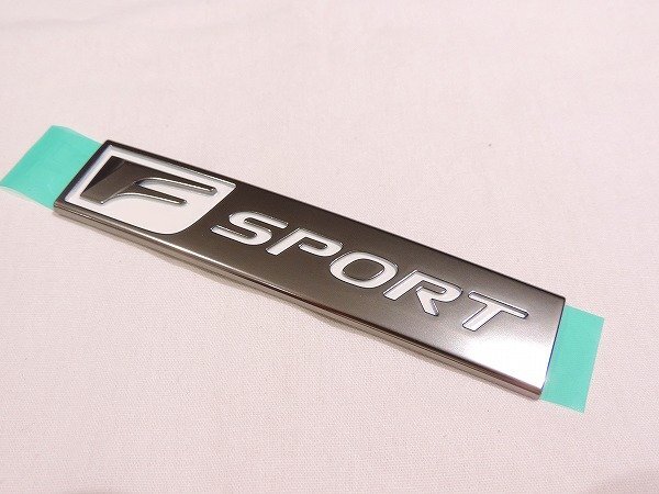 LEXUS レクサス純正 F-SPORT Fスポーツ バックドアエンブレム ※代引不可商品拍卖