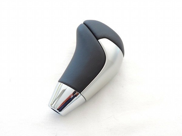 トヨタ純正 60系 ハリアー用 純正シフトノブ 流用 ブラック シルバー メッキ コンビシフトノブ ZSU60 2013/12~拍卖