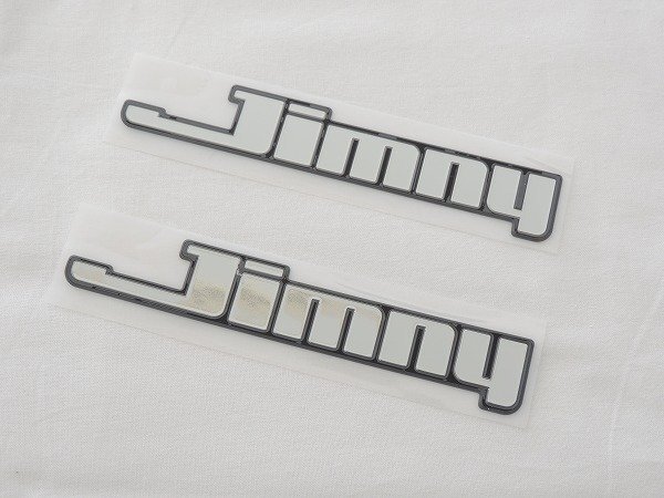 スズキ純正 ジムニー ジムニー シエラ サイドエンブレム 左右セット リバイバルスタイル JB64W JB74W ディーラーオプション品 代引不可商品拍卖