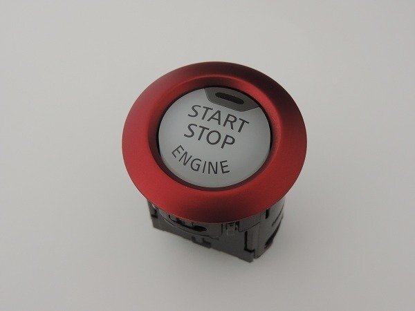 ニッサン 日産純正 ジューク ニスモ用 プッシュスタートスイッチ K13 マーチ NISMO 流用可能 レッド NISMO拍卖