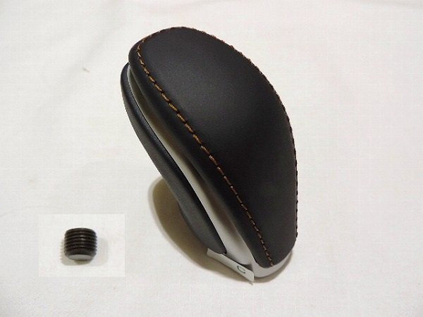★新品★ レクサス純正 UX300e用 純正シフトノブ ブラック ヘーゼルステッチ& 六角穴付き止めねじ 2点セット 色々な車種に流用可能拍卖