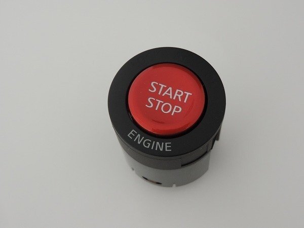 ニッサン 日産純正 GT-R R35用 プッシュスタートスイッチ フェアレディZ NISMO Z34 流用可能 レッド拍卖
