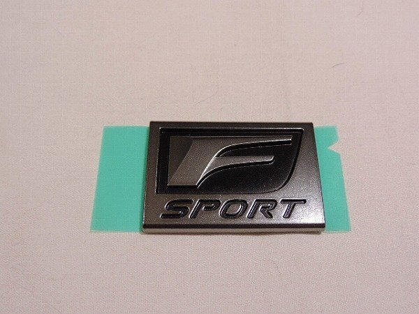 【新品・送料無料】 レクサス純正 RX500用 F-SPORT Fスポーツ 右 フェンダー エンブレム ※代引不可商品拍卖