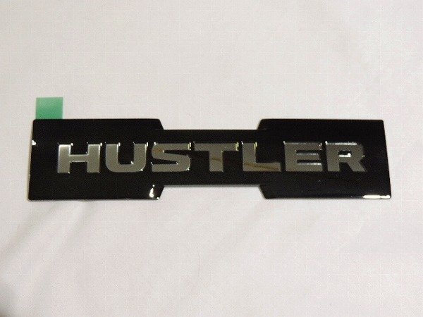 【新品・送料無料】 スズキ純正 MR41S ハスラー Fリミテッド 用 バックドア ネーム エンブレム ブラック 代引不可商品 HUSTLER拍卖