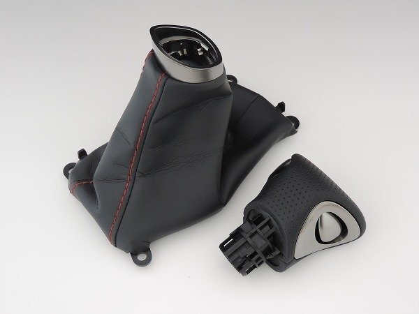 レクサス純正 UX Fスポーツ用 純正シフトノブ& シフトブーツ 2点セット トヨタ RAV4 流用 MXAA5# AXAH5# 2019 / 04~ レッドステッチ拍卖