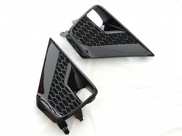 トヨタ純正 150系 ランドクルーザープラド ブラックエディション用 フォグランプカバー 左右セット ブラック 黒 ランクルプラド 流用可能拍卖