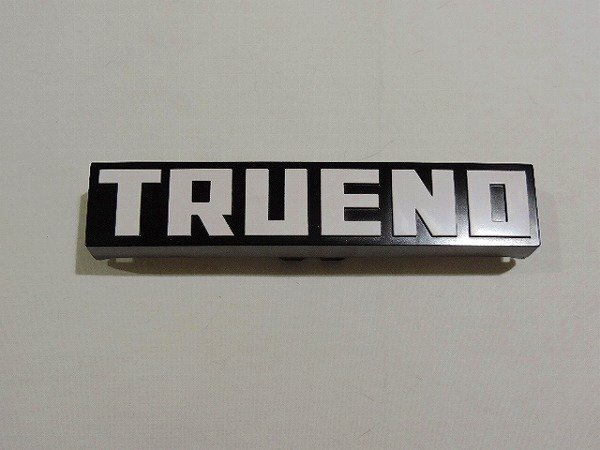 トヨタ純正 AE85 AE86用 フロントバンパーエンブレム スプリンタートレノ 【希少正規国内純正部品】 経年劣化 補修部品拍卖