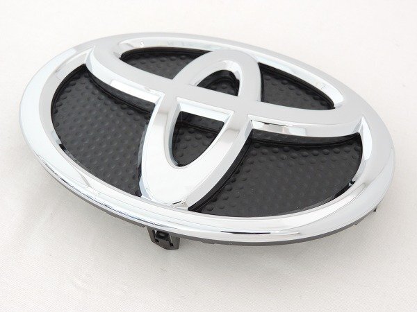トヨタ純正 20系 ヴェルファイア用 フロントグリル トヨタエンブレム 110mm×160mm メッキ Tマーク トヨタマーク拍卖