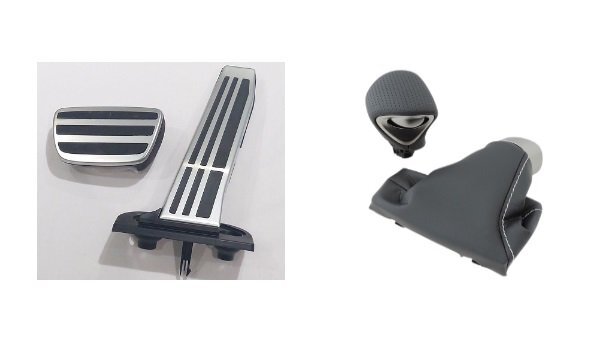 レクサス純正 ES Fスポーツ用 純正シフトノブ&シフトブーツ&アクセルペダル&ブレーキペダル 4点セット トヨタ 80系 ハリアー R3/11改良前拍卖