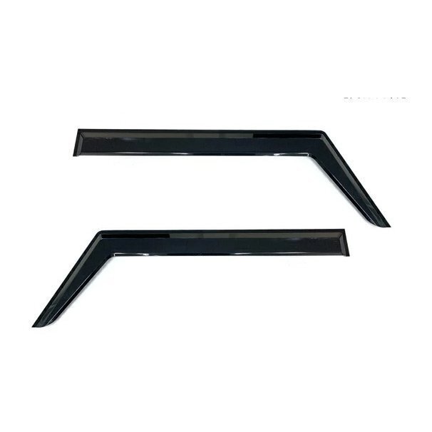 スズキ純正 ジムニーシエラ フロントサイドバイザー左右セット JB74W ロゴ入り 雨除け 換気 アクリル スモークグレー ディーラーオプション拍卖