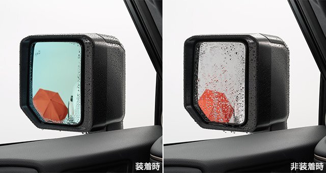 【新品】 トヨタ純正 ランドクルーザー 250用 レインクリアリングブルーミラー ディーラーオプション品拍卖