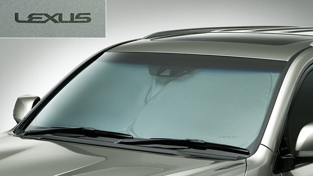 LEXUS レクサス純正 LX570 専用 ディーラーオプション フロントシェード 専用収納ケース付 日よけ サンシェード URJ201W拍卖