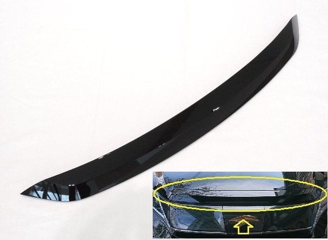 トヨタ純正 60系ハリアー GRスポーツ用 ボンネットフード フロントモール 後期型に流用可能 202:ブラック【国内正規純正部品】拍卖