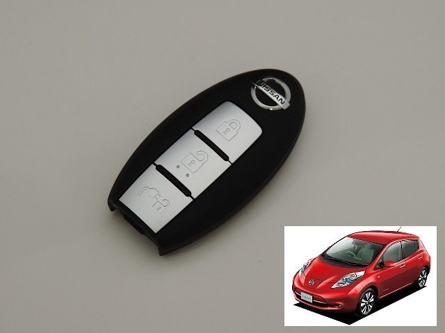 日産 ニッサン ZE0 リーフ純正 インテリジェントキー 3ボタン 予備 破損 交換 補修部品 メカニカルキー無拍卖