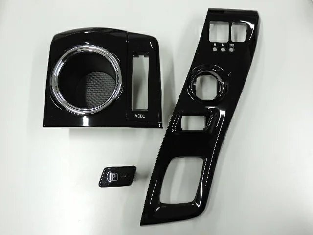 トヨタ純正 41プリウスα G's用 センターシフトパネル&カップホルダー&パーキングスイッチパワーウィンドウスイッチパネル 7点SET拍卖