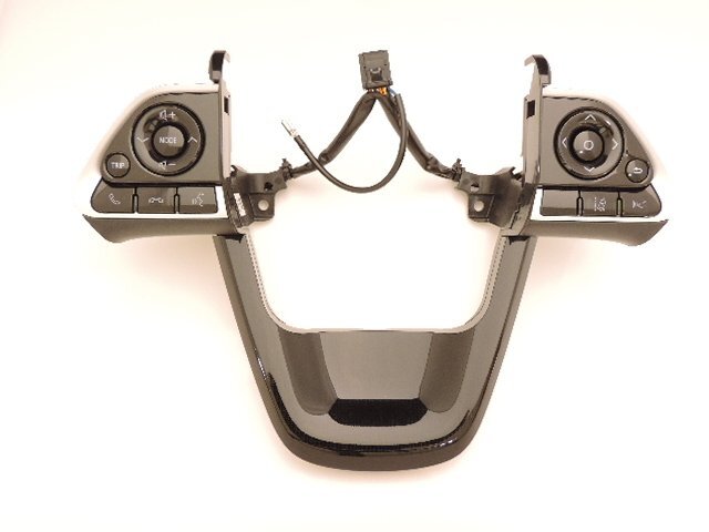 トヨタ純正 MIRAI ミライ用 純正ステアリングスイッチ ブラック 格子柄 黒 他の車種に流用可能 JPD10 H26.12~ プリウス ZVW50 H27.12~拍卖