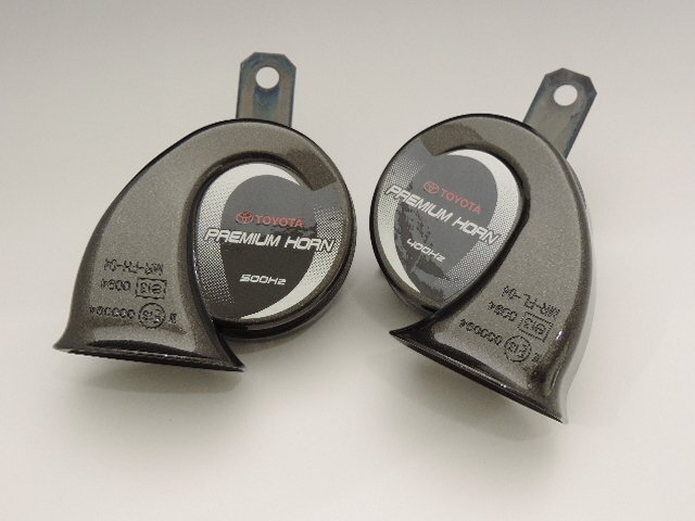 トヨタ 純正 プレミアムホーン 純正オプション品 他のグレードや車種に流用 プリウスα【国内正規純正部品】拍卖